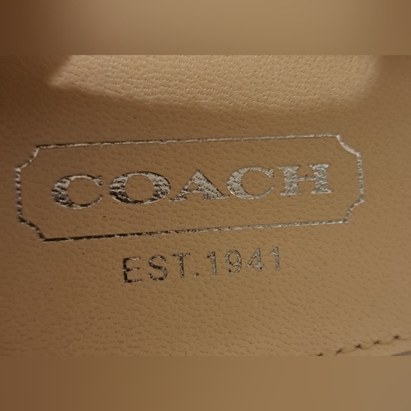 EUC Y2K Coach Poppy Maritza White Floral Jute Summer Boho Heel Wedge Shoe SZ 9B - Picture 8 of 10